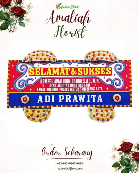 Papan Bunga Ucapan Selamat Cibeureum